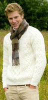 Knitting Pattern - Wendy 5587 - Aran with Wool - His & Hers Double Cable Sweater